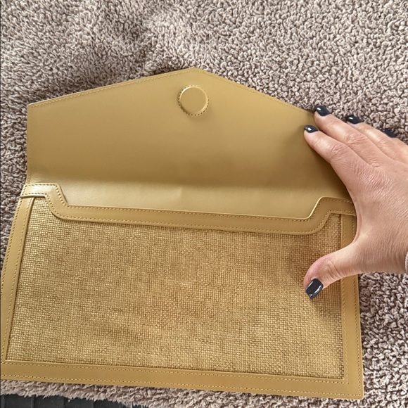 Yves Saint Laurent Tan Clutch - Picture 3 of 4